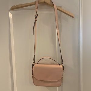 pink J.Crew crossbody bag